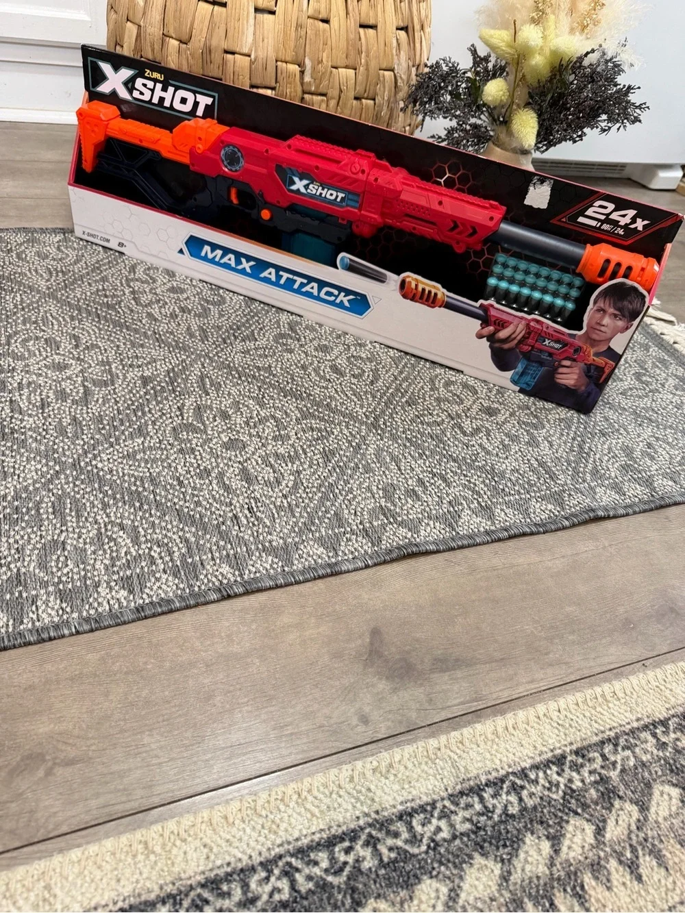 New Zuru X-Shot Max Attack Foam Dart Gun